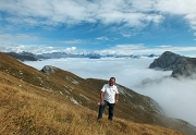 31 salendo, distanzio la nebbia...